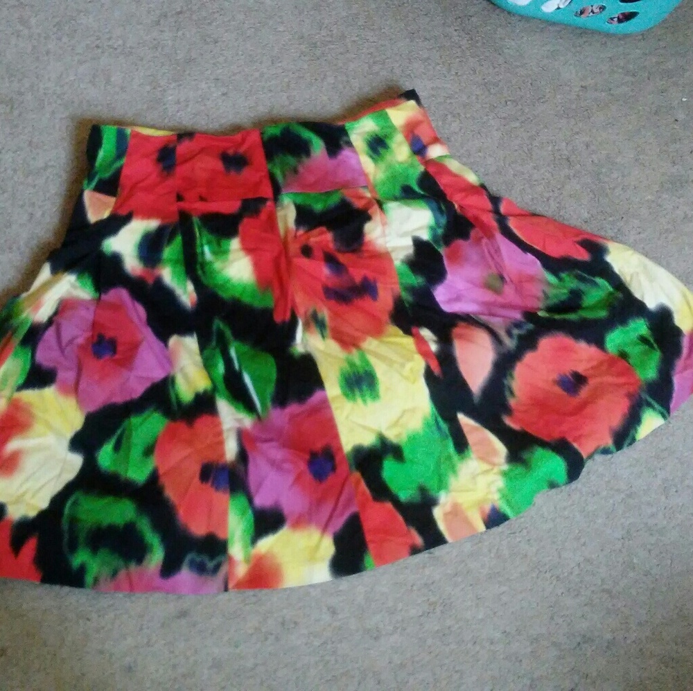Floral skirt